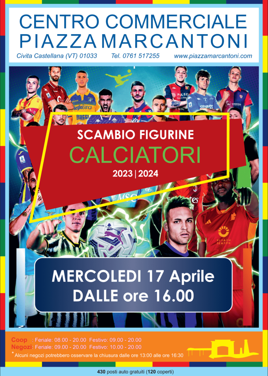 Scambia le figurine con noi! Scambia le figurine con noi!