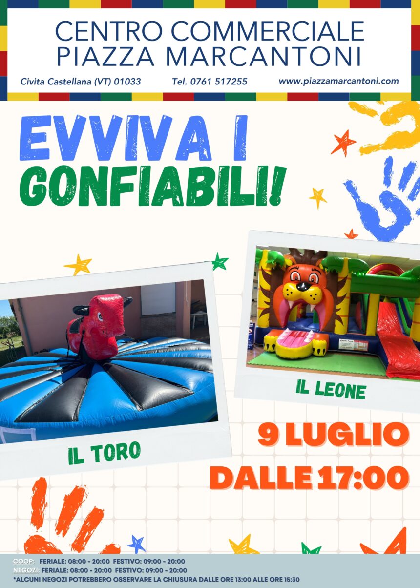 Pronti a saltare sul toro gonfiabile? Pronti a saltare sul toro gonfiabile?