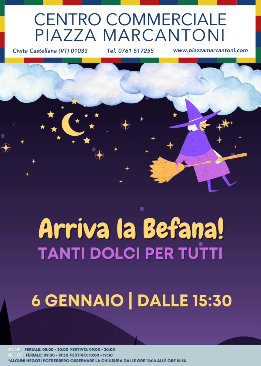 La Befana ti aspetta! 🧙🏻♀️ La Befana ti aspetta! 🧙🏻♀️