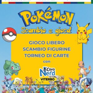 Pronti a scambiare carte e partecipare al torneo di Pokemon?