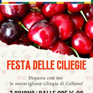 Gusta le tipiche ciliegie di Celleno! 🍒