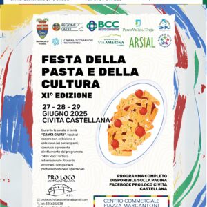 Al via la XI edizione della Festa della Pasta e della Cultura! 🍝