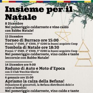 Arrivano gli eventi di Natale! 💫