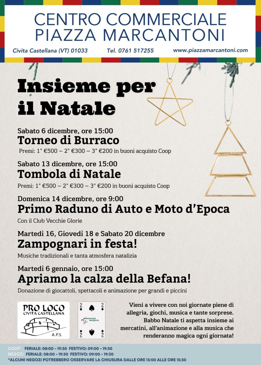 Arrivano gli eventi di Natale! 💫