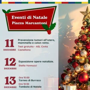 Gli eventi di Natale di #PiazzaMarcantoni continuano! ✨ Gli eventi di Natale di #PiazzaMarcantoni continuano! ✨